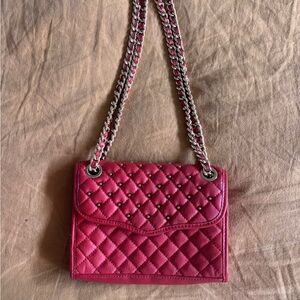 Rebecca Minkoff Pink Quilted Crossbody Bag